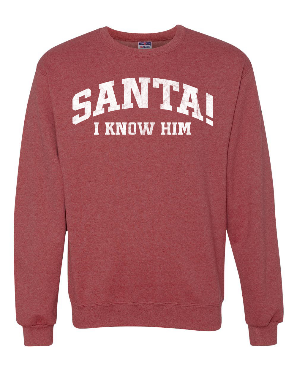 Vintage Movie Quote Santa! I Know Him Christmas Unisex Crewneck Sweatshirt