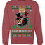 Scrooge BAH HUMBUG! Christmas Carol Novel Ugly Christmas Sweater Unisex Crewneck Sweatshirt