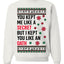 In My Era Movie Christmas Outfit Ugly Christmas Sweater Unisex Crewneck Sweatshirt