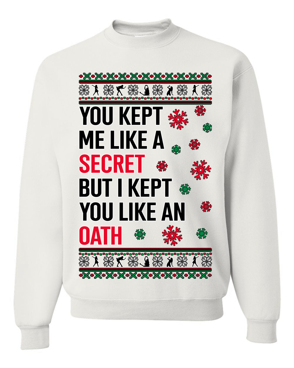 In My Era Movie Christmas Outfit Ugly Christmas Sweater Unisex Crewneck Sweatshirt
