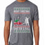 Merry Christmas Shitter's Full Christmas Vacation Ugly Christmas Sweater Mens Premium Tri Blend T-Shirt