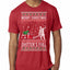 Merry Christmas Shitter's Full Christmas Vacation Ugly Christmas Sweater Mens Premium Tri Blend T-Shirt