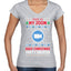 This Is My Zoom Ugly Christmas Party Sweater Ugly Christmas Sweater Women’s Standard V-Neck Tee