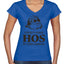 Theres some Hos in this House Ugly Christmas Sweater Women’s Standard V-Neck Tee