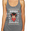 Impish or Admirable Dwight Schrute Ugly Christmas Sweater Tri-Blend Racerback Tank Top