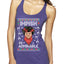 Impish or Admirable Dwight Schrute Ugly Christmas Sweater Tri-Blend Racerback Tank Top