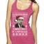 Christmas Is Cancelled Michael Scott Office Ugly Christmas Sweater Tri-Blend Racerback Tank Top