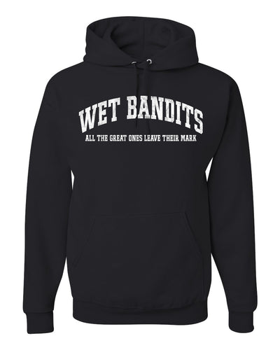 Vintage Movie Quote Wet Bandits Leave They're Mark Christmas Unisex Hoodie Sweatshirt