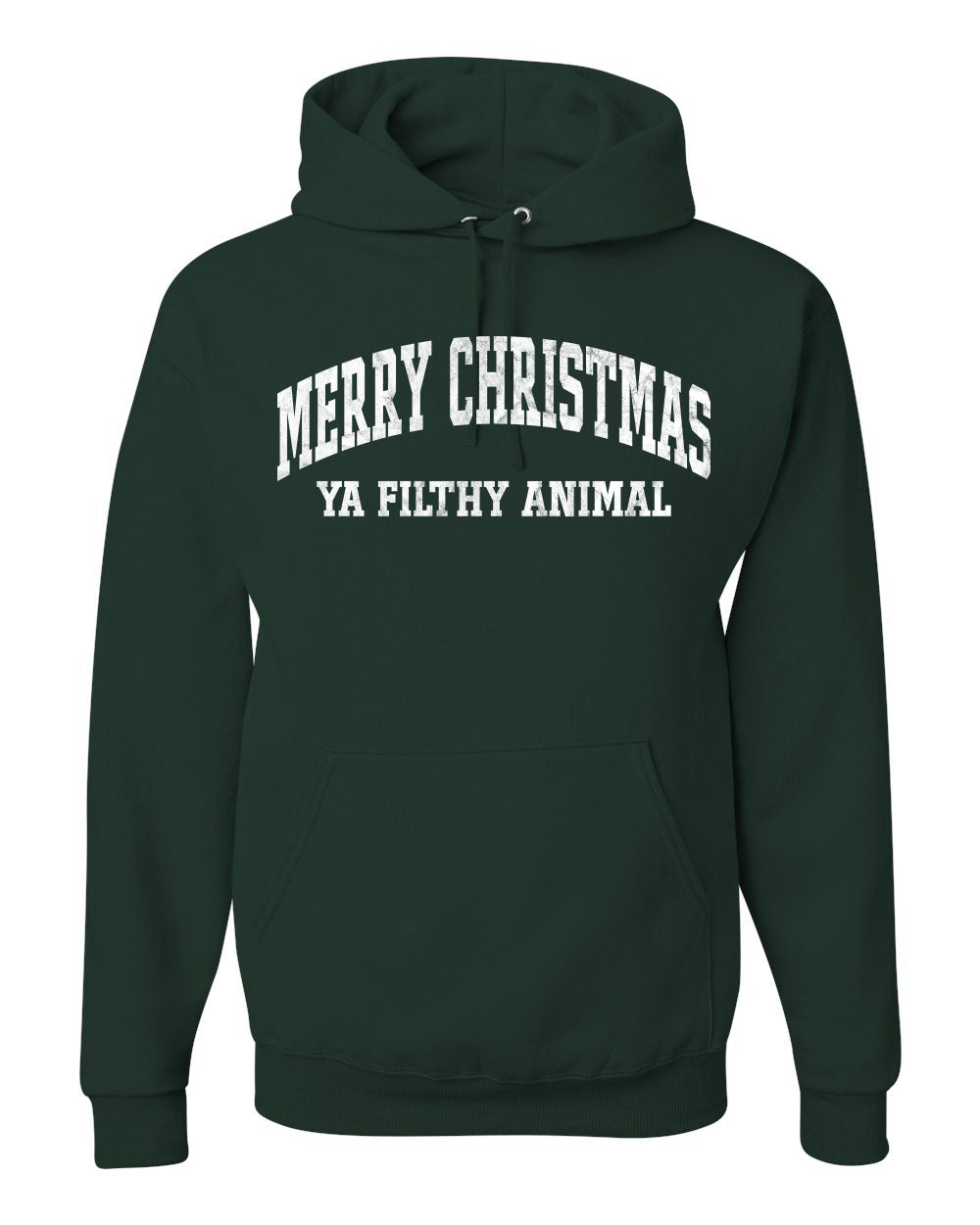 Vintage Movie Quote Merry Christmas Filthy Animal Christmas Unisex Hoodie Sweatshirt