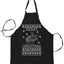 Ugly Ugly Christmas Merry Christmas Reindeer Humping Christmas Ugly Christmas Sweater Ugly Christmas Butcher Graphic Apron for Kitchen BBQ Grilling Cooking