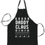 Ugly Ugly Christmas Daddy Claus Christmas Ugly Christmas Sweater Ugly Christmas Butcher Graphic Apron for Kitchen BBQ Grilling Cooking