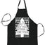 Ugly Ugly Christmas Tree Isn't The Only Thing Getting Lit Christmas Ugly Christmas Sweater Ugly Christmas Butcher Graphic Apron for Kitchen BBQ Grilling Cooking