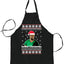 Ugly Ugly Christmas Sweet Christmas Ugly Christmas Sweater Ugly Christmas Butcher Graphic Apron for Kitchen BBQ Grilling Cooking