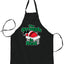 The Struggle is Real Xmas Christmas Ugly Christmas Sweater Ugly Christmas Butcher Graphic Apron for Kitchen BBQ Grilling Cooking