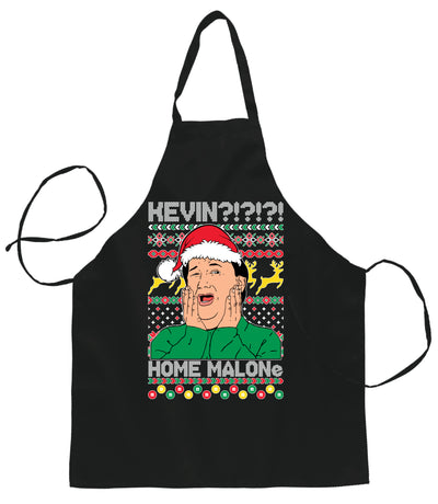 Ugly Ugly Christmas Kevin Home Malone Office Tv Xmas Christmas Ugly Christmas Sweater Ugly Christmas Butcher Graphic Apron for Kitchen BBQ Grilling Cooking