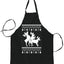 Ugly Ugly Christmas Reindeer Fucks Ugly Christmas Sweater Ugly Christmas Butcher Graphic Apron for Kitchen BBQ Grilling Cooking