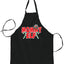 Ugly Ugly Christmas Mommy Elf Ugly Christmas Sweater Ugly Christmas Butcher Graphic Apron for Kitchen BBQ Grilling Cooking