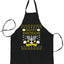 Ugly Ugly Christmas Happy Hanukkah Ugly Christmas Sweater Ugly Christmas Butcher Graphic Apron for Kitchen BBQ Grilling Cooking