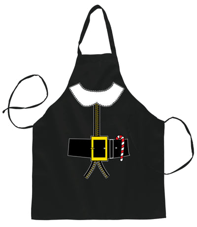 Ugly Ugly Christmas Christmas Belt with Cane Ugly Christmas Sweater Ugly Christmas Butcher Graphic Apron for Kitchen BBQ Grilling Cooking