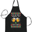 It's The Most Wonderful Time for a Beer Christmas Ugly Christmas Sweater Ugly Christmas Butcher Graphic Apron for Kitchen BBQ Grilling Cooking