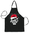Ugly Ugly Christmas Santa's Favorite Ho Christmas Ugly Christmas Sweater Ugly Christmas Butcher Graphic Apron for Kitchen BBQ Grilling Cooking