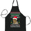 Lisp Believe in Thomthin Thacrifithing Everythin Christmas Ugly Christmas Sweater Ugly Christmas Butcher Graphic Apron for Kitchen BBQ Grilling Cooking