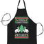 Ugly Ugly Christmas Merry Christmas Bitches Christmas Ugly Christmas Sweater Ugly Christmas Butcher Graphic Apron for Kitchen BBQ Grilling Cooking