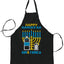 Ugly Ugly Christmas Happy Hanukkah Gin & Tonica Hanukkah Christmas Ugly Christmas Sweater Ugly Christmas Butcher Graphic Apron for Kitchen BBQ Grilling Cooking