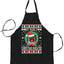 Ugly Ugly Christmas My Pugly Christmas Sweater  Ugly Christmas Sweater Ugly Christmas Butcher Graphic Apron for Kitchen BBQ Grilling Cooking