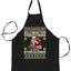 Ugly Ugly Christmas Bitcoin Billionaire for Christmas Sweater  Ugly Christmas Sweater Ugly Christmas Butcher Graphic Apron for Kitchen BBQ Grilling Cooking