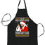 Ugly Ugly Christmas Bad Santa Fucking Santy Claus  Ugly Christmas Sweater Ugly Christmas Butcher Graphic Apron for Kitchen BBQ Grilling Cooking