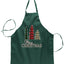 Ugly Ugly Christmas Merry Xmas Trees Ugly Christmas Sweater Ugly Christmas Butcher Graphic Apron for Kitchen BBQ Grilling Cooking