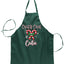 Ugly Ugly Christmas Candy Cane Cutie  Ugly Christmas Sweater Ugly Christmas Butcher Graphic Apron for Kitchen BBQ Grilling Cooking