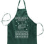 Ugly Ugly Christmas Merry Christmas Reindeer Humping Christmas Ugly Christmas Sweater Ugly Christmas Butcher Graphic Apron for Kitchen BBQ Grilling Cooking
