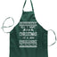Ugly Ugly Christmas All I Want for Christmas is A New President Ugly Christmas Sweater Ugly Christmas Butcher Graphic Apron for Kitchen BBQ Grilling Cooking