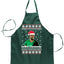 Ugly Ugly Christmas Sweet Christmas Ugly Christmas Sweater Ugly Christmas Butcher Graphic Apron for Kitchen BBQ Grilling Cooking