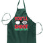 You'll Shoot Your Eye Out Movie Parody Ugly Christmas Sweater Ugly Christmas Butcher Graphic Apron for Kitchen BBQ Grilling Cooking