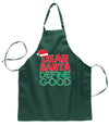 Ugly Ugly Christmas Dear Santa Define Good Christmas Ugly Christmas Sweater Ugly Christmas Butcher Graphic Apron for Kitchen BBQ Grilling Cooking