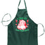 Ugly Ugly Christmas I Do it for The Hos Xmas Christmas Ugly Christmas Sweater Ugly Christmas Butcher Graphic Apron for Kitchen BBQ Grilling Cooking