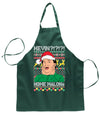 Ugly Ugly Christmas Kevin Home Malone Office Tv Xmas Christmas Ugly Christmas Sweater Ugly Christmas Butcher Graphic Apron for Kitchen BBQ Grilling Cooking
