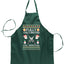 Ugly Ugly Christmas Fully Vaccinated Still Antisocial  Ugly Christmas Sweater Ugly Christmas Butcher Graphic Apron for Kitchen BBQ Grilling Cooking