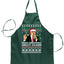 Ugly Ugly Christmas Make Christmas Great Again Ugly Christmas Sweater Ugly Christmas Butcher Graphic Apron for Kitchen BBQ Grilling Cooking
