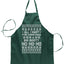 Ugly Ugly Christmas All I Want for Christmas is A Big Booty Ho Ho Ho Ugly Christmas Sweater Ugly Christmas Butcher Graphic Apron for Kitchen BBQ Grilling Cooking