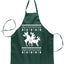 Ugly Ugly Christmas Reindeer Fucks Ugly Christmas Sweater Ugly Christmas Butcher Graphic Apron for Kitchen BBQ Grilling Cooking