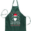 The Original Hipster Ugly Christmas Sweater Ugly Christmas Butcher Graphic Apron for Kitchen BBQ Grilling Cooking