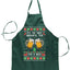 It's The Most Wonderful Time for a Beer Christmas Ugly Christmas Sweater Ugly Christmas Butcher Graphic Apron for Kitchen BBQ Grilling Cooking
