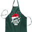 Ugly Ugly Christmas Santa's Favorite Ho Christmas Ugly Christmas Sweater Ugly Christmas Butcher Graphic Apron for Kitchen BBQ Grilling Cooking