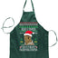 Lisp Believe in Thomthin Thacrifithing Everythin Christmas Ugly Christmas Sweater Ugly Christmas Butcher Graphic Apron for Kitchen BBQ Grilling Cooking