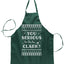 You Serious Clark Movie Christmas Ugly Christmas Sweater Ugly Christmas Butcher Graphic Apron for Kitchen BBQ Grilling Cooking
