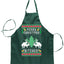 Ugly Ugly Christmas Merry Christmas Bitches Christmas Ugly Christmas Sweater Ugly Christmas Butcher Graphic Apron for Kitchen BBQ Grilling Cooking